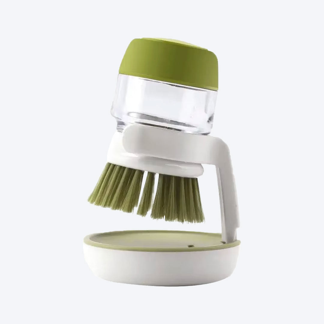 Brosse à vaisselle avec distributeur de savon